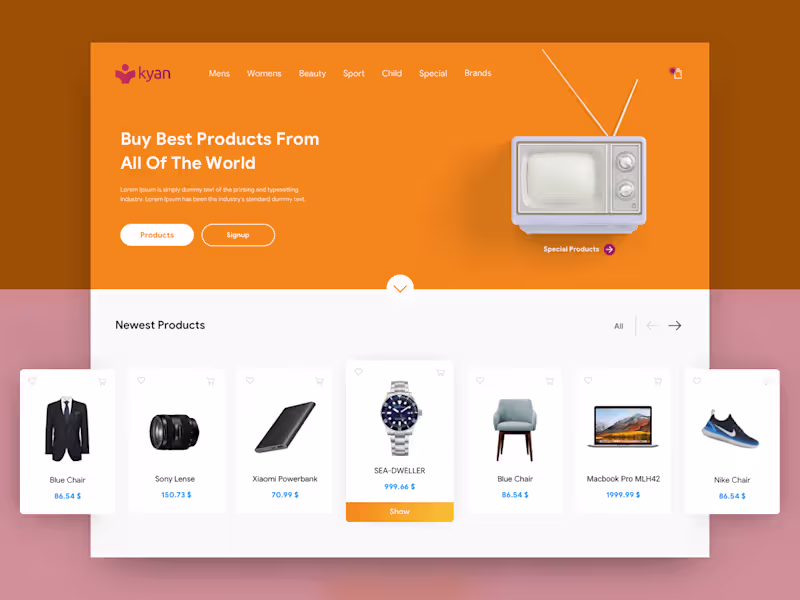 Cover image for Custom E-Commerce Website Development for Your Business Success