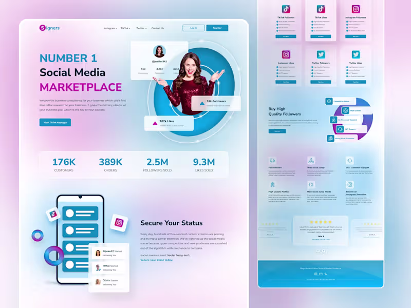 Cover image for I will do a killer landing page that will boost your sales