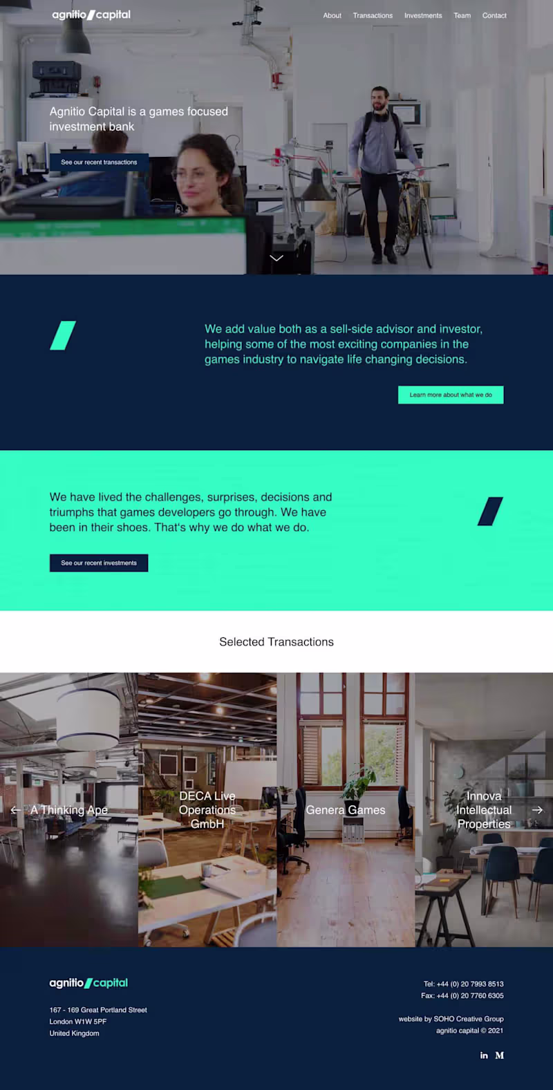 Cover image for Agnitio Capital