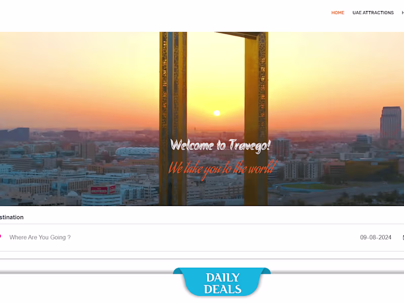 Cover image for Travel Booking Website