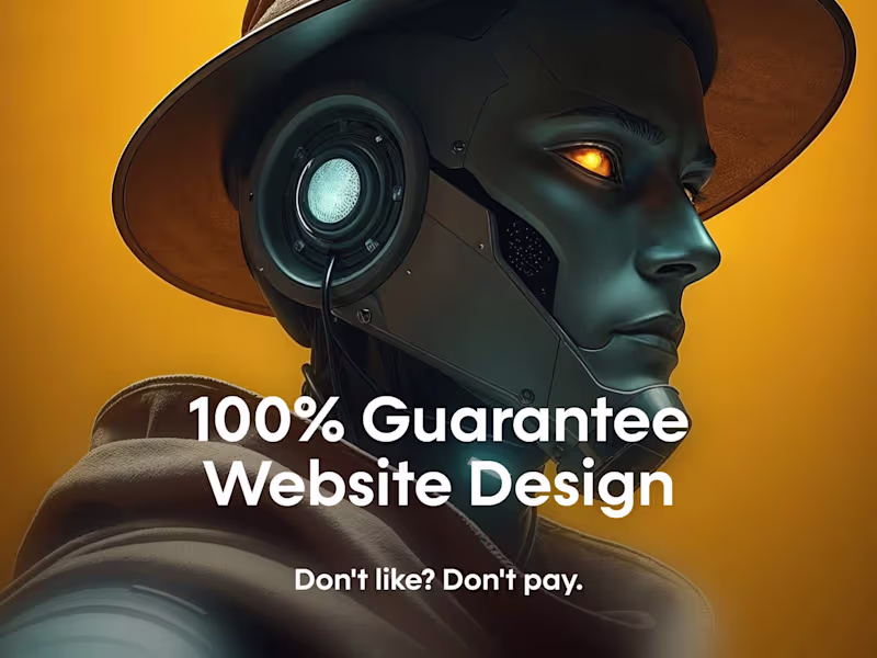 Cover image for Webdesign | Don't like? Don't pay | 100% Guarantee.