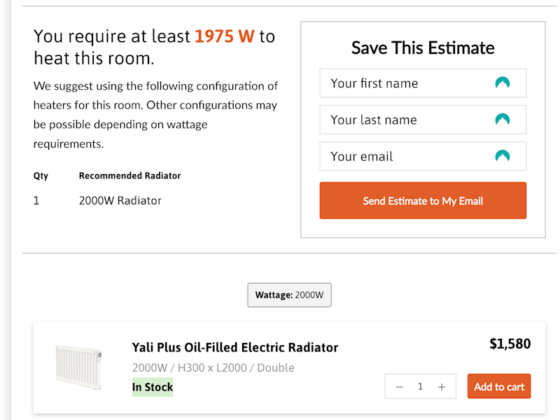 Cover image for Custom product calculator & CRM integration