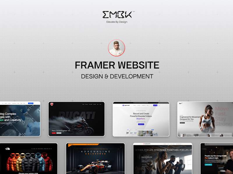 Cover image for Framer • Website Design & Development