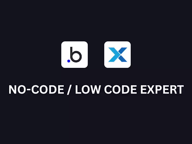 Cover image for Expert Bubble Developer | Helping Startups & SMEs Launch Faster