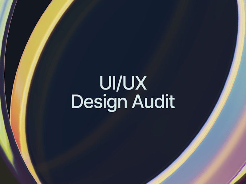 Cover image for UI/UX Design Audit