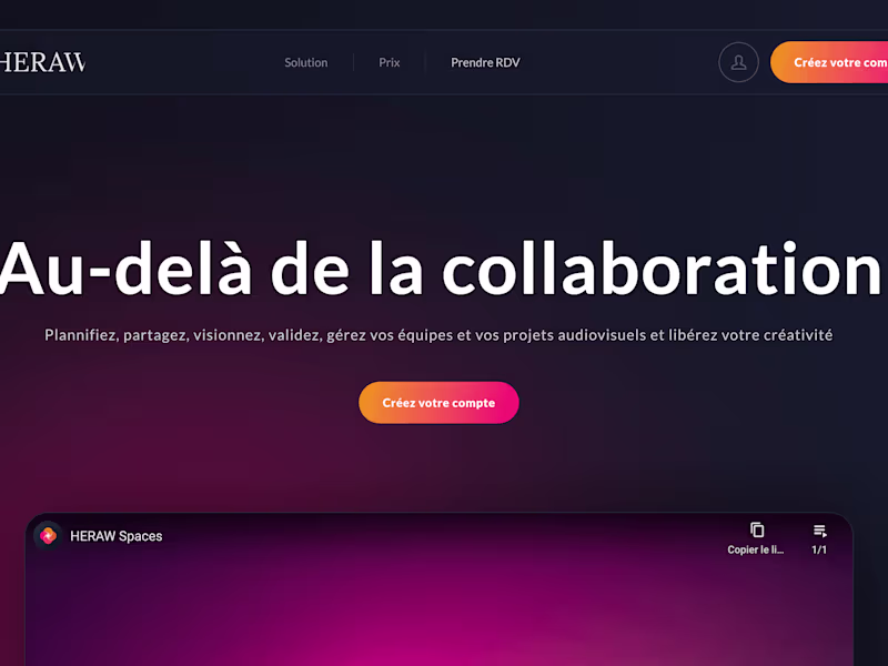 Cover image for HERAW | Au-delà de la collaboration