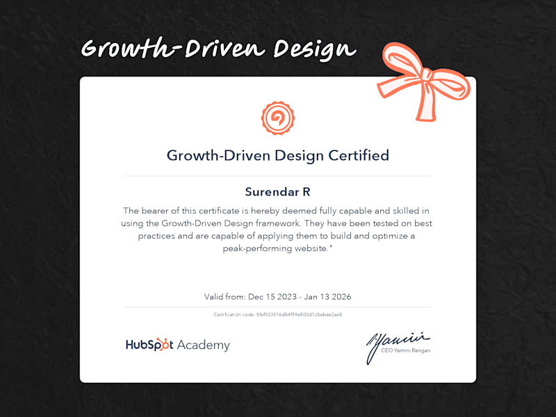 Cover image for Growth Driven Design 