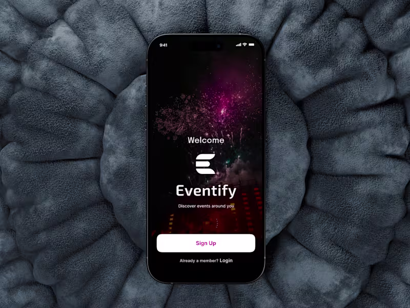 Cover image for Eventify App