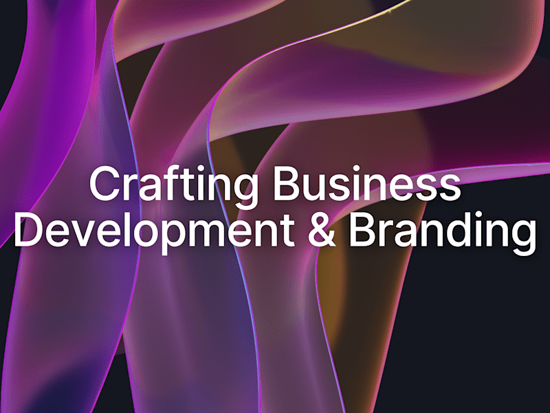 Cover image for Handmade Business Development & Branding