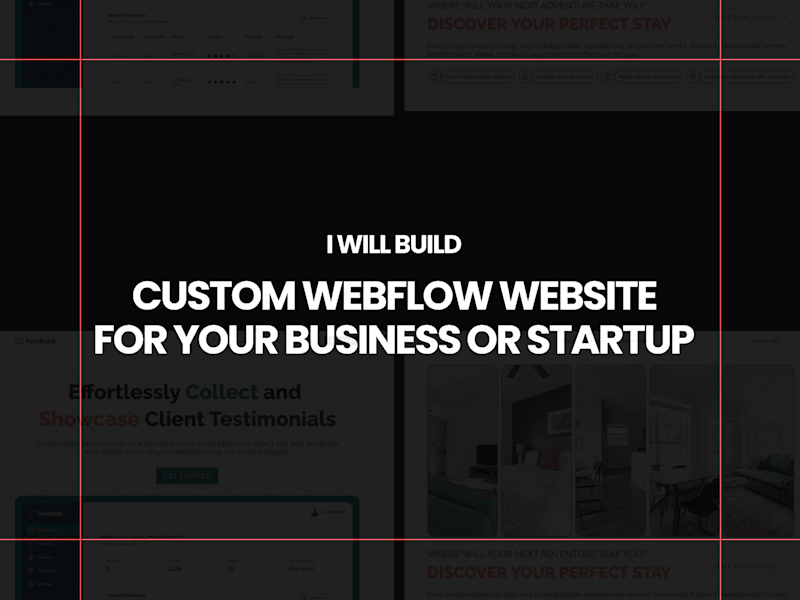 Cover image for Custom Webflow Website for Your Business or Startup