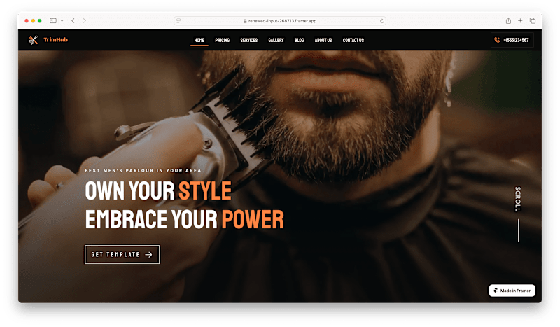 Cover image for ✂️ Barber: Elevate Your Style with Expert Haircuts and Grooming