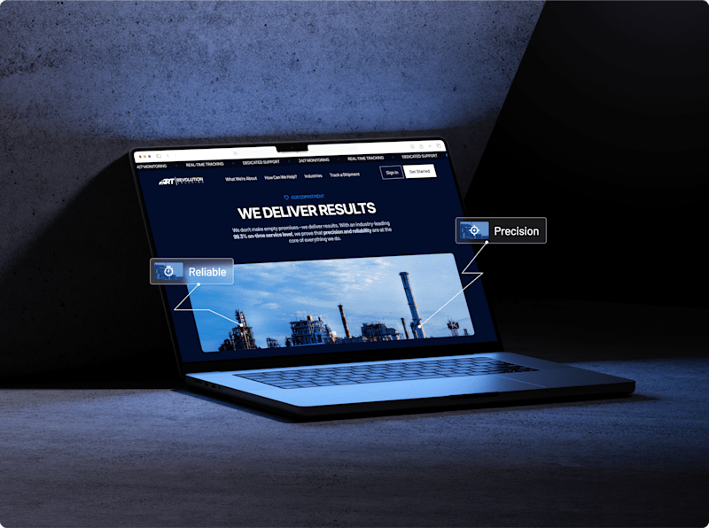 Cover image for Revolution Trucking Website Design & Development