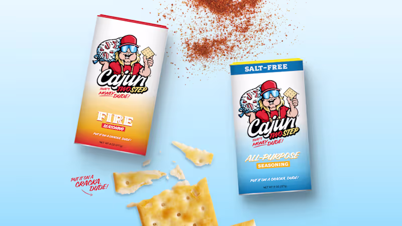 Cover image for Cajun Two Step Branding & Packaging