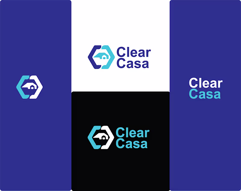 Cover image for logo design Clear Casa