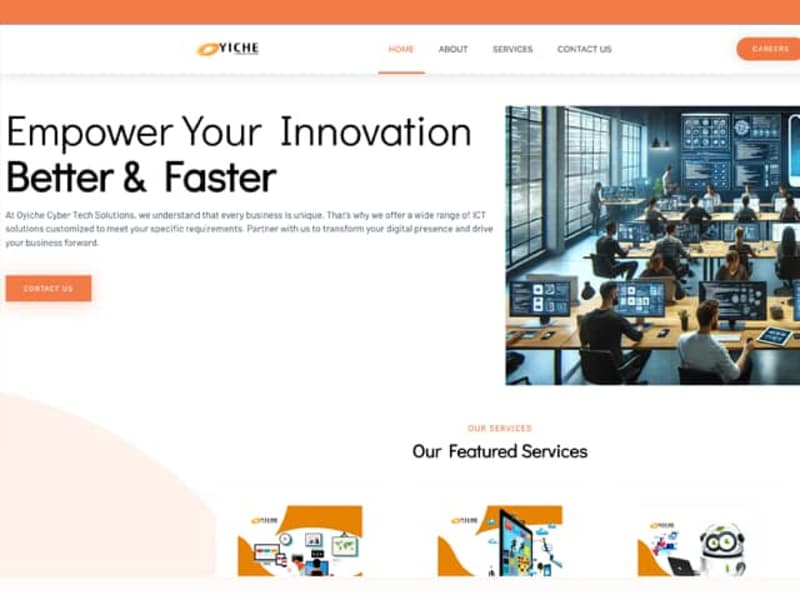 Cover image for Oyiche Tech – Innovating Tomorrow, Today