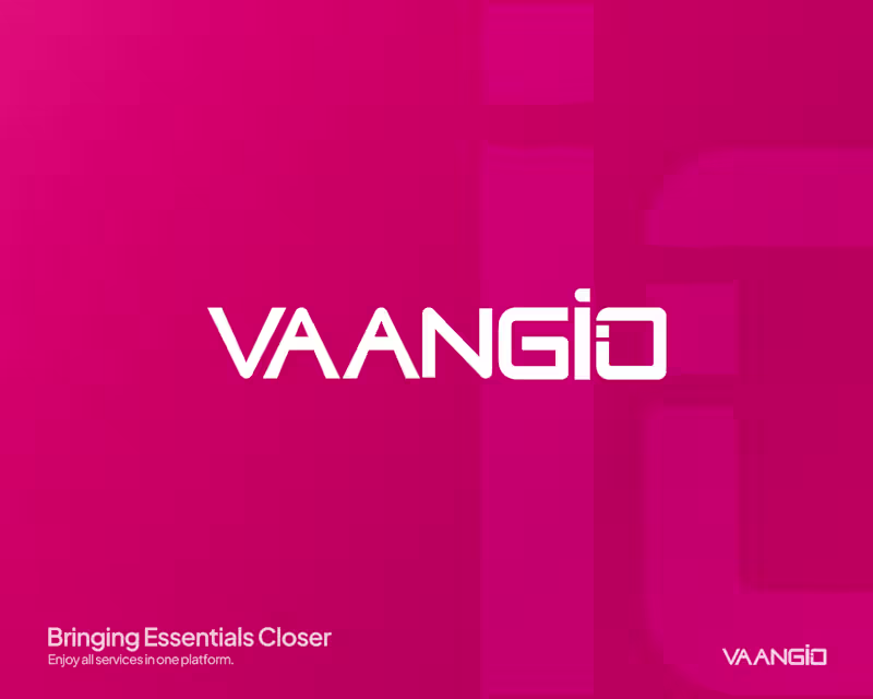 Cover image for Vaangio – Bringing Essentials Closer | Branding Design
