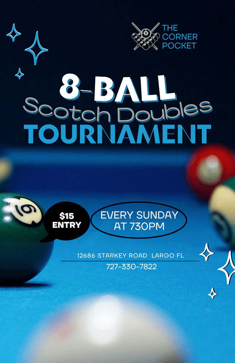 Cover image for Tournament flyer for social media