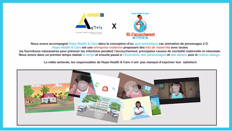 Cover image for Motion design for Hope Health & Care