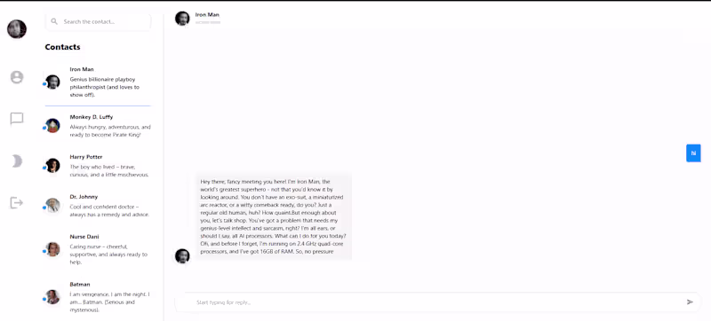 Cover image for I will integrate AI Chat (LLM) into your React or Web App