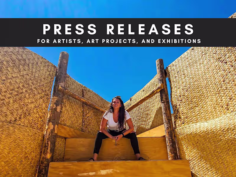 Cover image for Press Releases for Artists & Arts Organizations