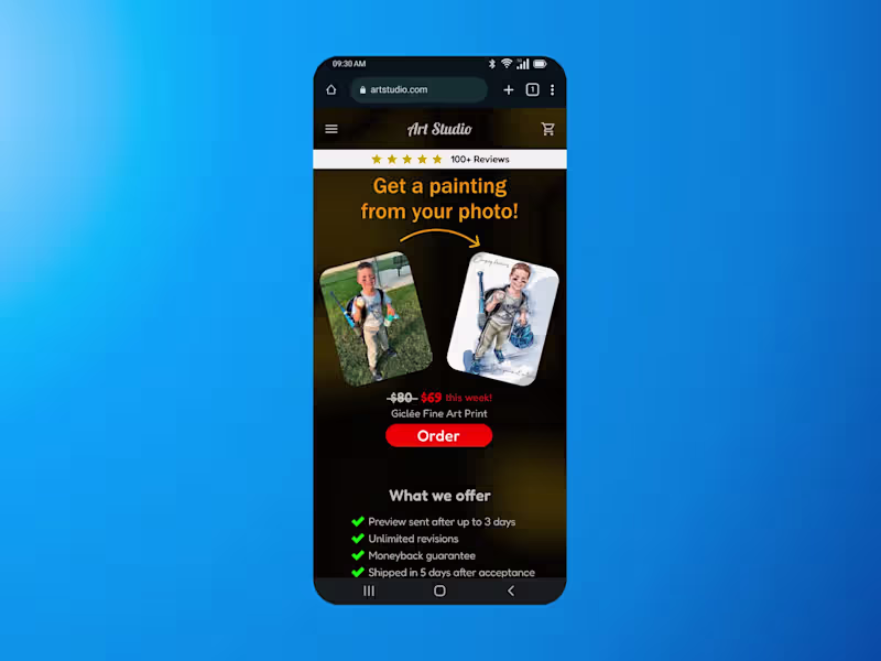 Cover image for Homepage Design in Figma