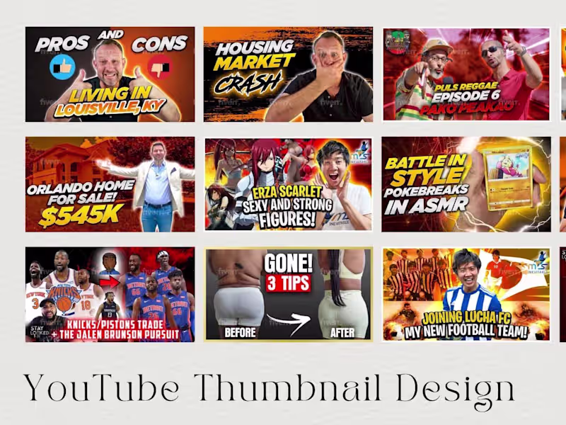 Cover image for Thumbnail Design