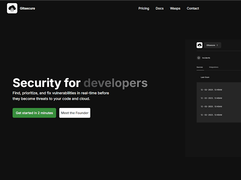Cover image for Gitsecure