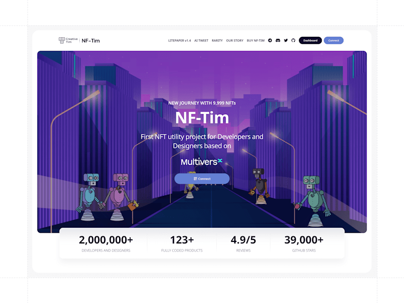 Cover image for NF-Tim - NFT Utility Project