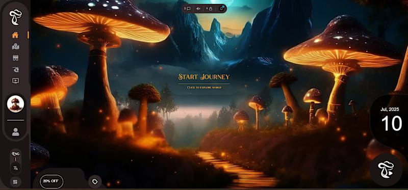 Cover image for 3D Ecommerce Website (Wonderland Journey)