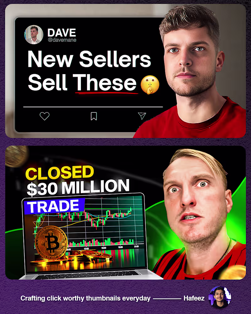 Cover image for Your thumbnails might be killing your views— Not the content...