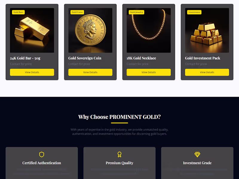 Cover image for Thrilled to present the elegant new website for PROMINENT GO...