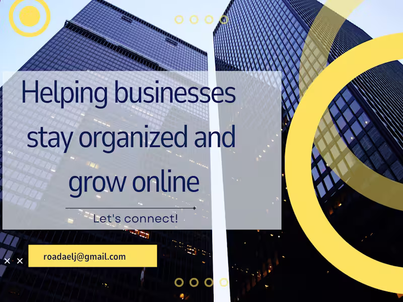 Cover image for Streamlining Your Business | SMM, Admin & Project Management VA