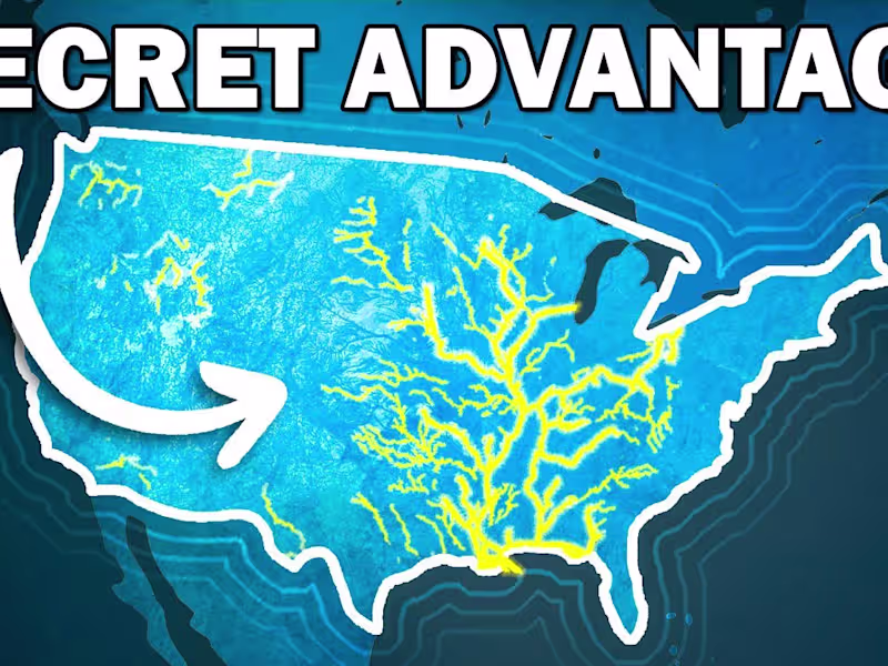 Cover image for How Rivers Make America Insanely Powerful