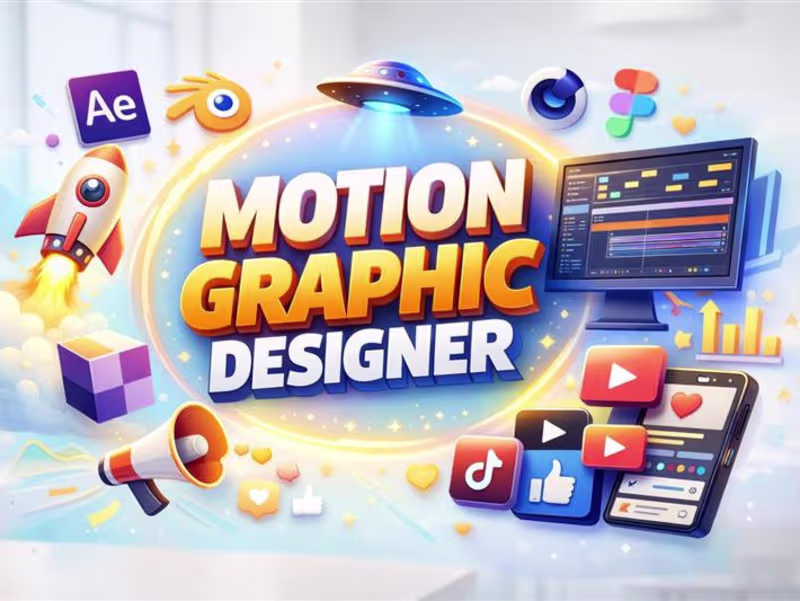 Cover image for Motion Designer | Logo Animation, Marketing & Social Video