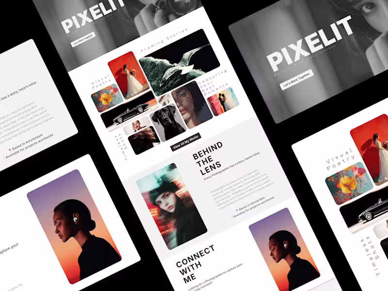 Cover image for Pixelit ▪️ Framer Portfolio Design