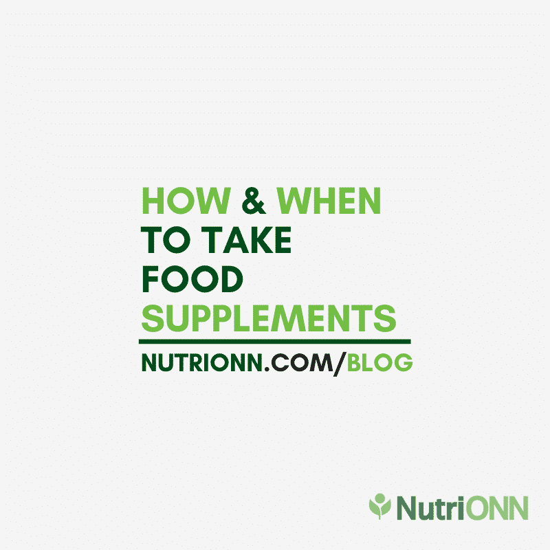 Cover image for How & When To Take Food Supplements