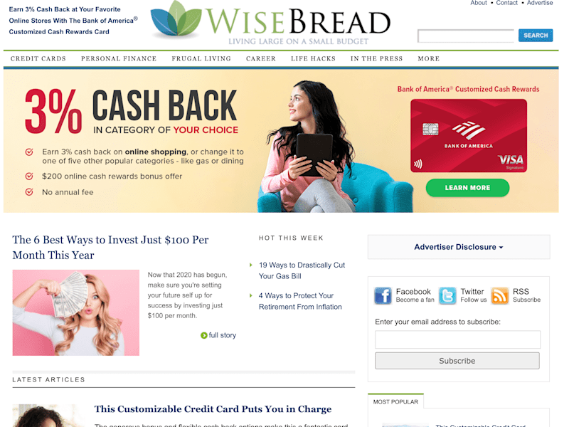 Cover image for Wisebread