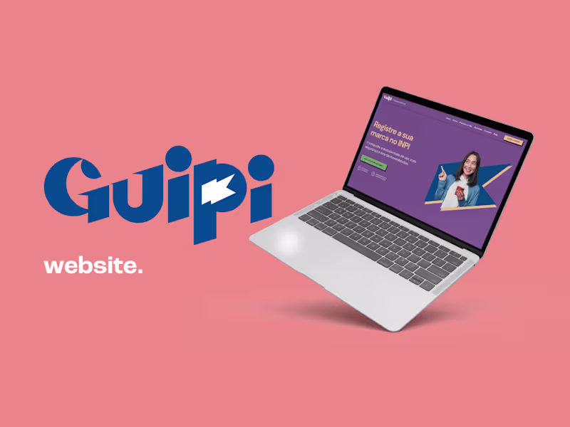 Cover image for Website and LPs atracting clients for GUIPI.
