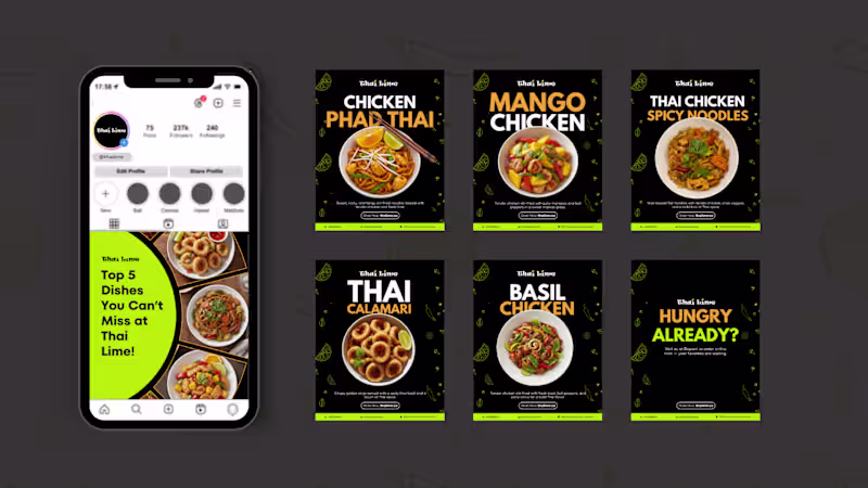 Cover image for Most restaurant visuals focus on aesthetics. We focus on str...