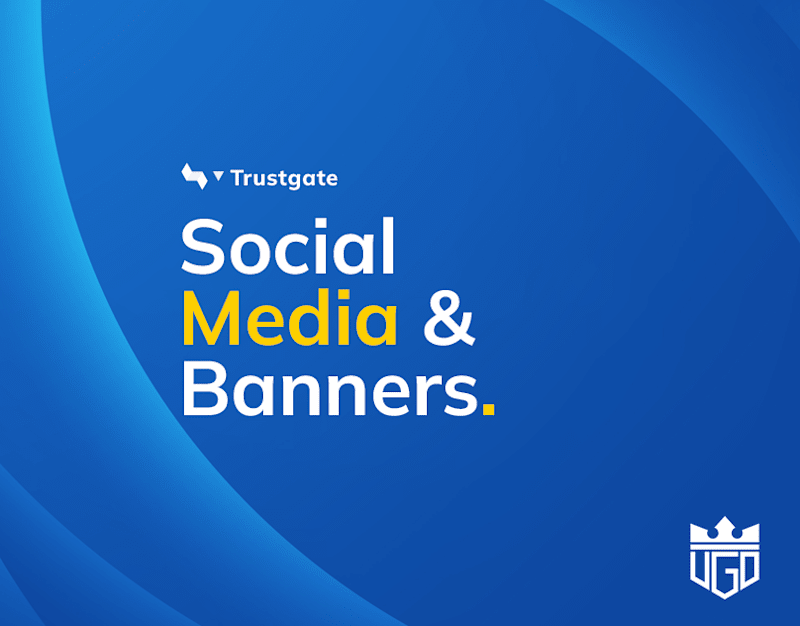 Cover image for Trustgate Social Media & Banners 2023 on Behance