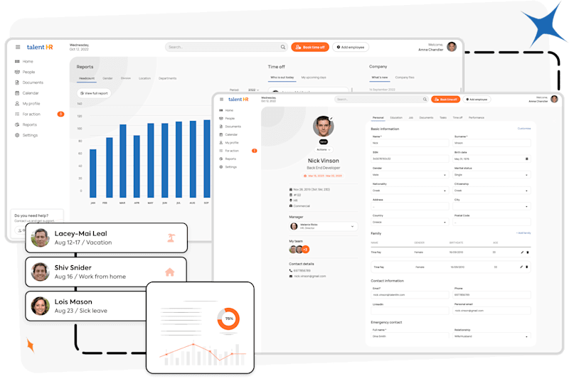 Cover image for TalentHR - A fresh, intuitive tool for your HR needs