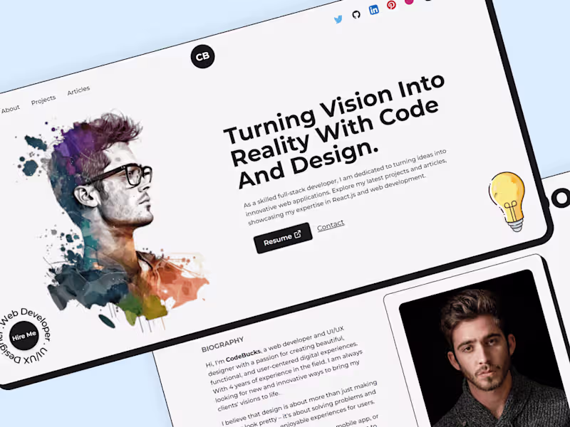 Cover image for Awesome Portfolio Built with Nextjs