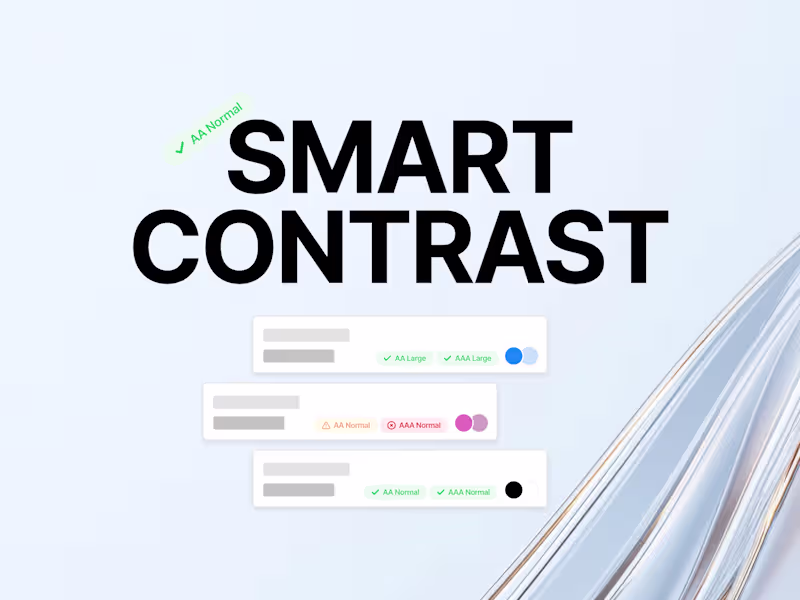 Cover image for Smart Contrast: Framer Plugin for Accessibility Testing
