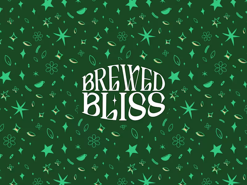 Cover image for Brewed Bliss Brand Guideline