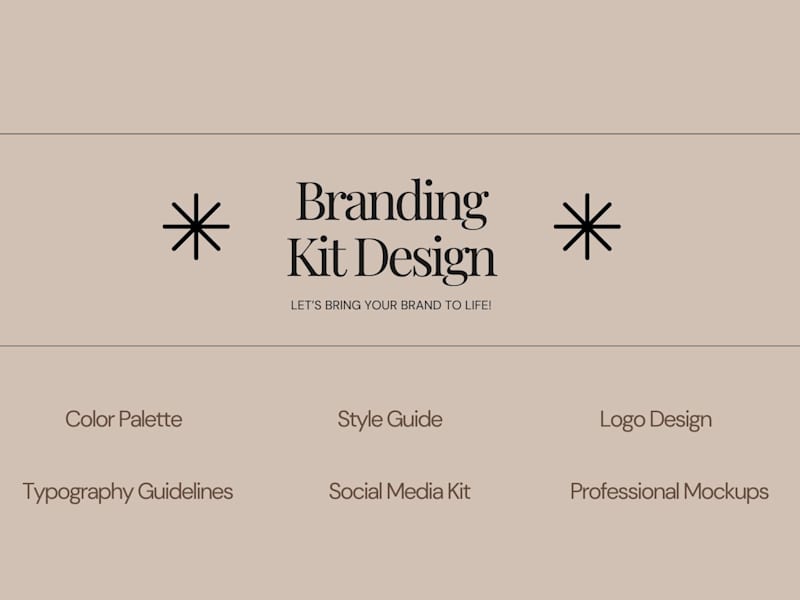 Cover image for Elevate your brand: Custom brand kit design