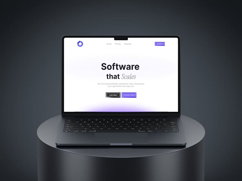 Cover image for Modern B2B SaaS Website