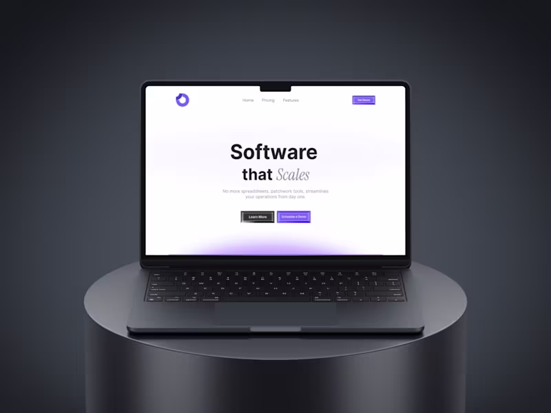 Cover image for Modern B2B SaaS Website