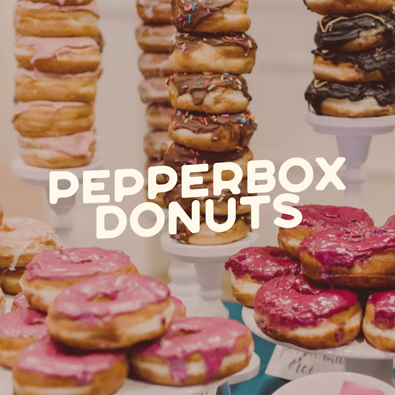 Cover image for 
Pepperbox Donuts + Coffee | Brand Identity & Social Posts
