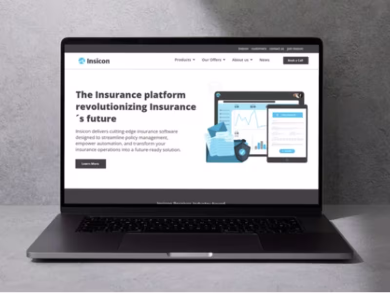 Cover image for Insicon Website Redesign