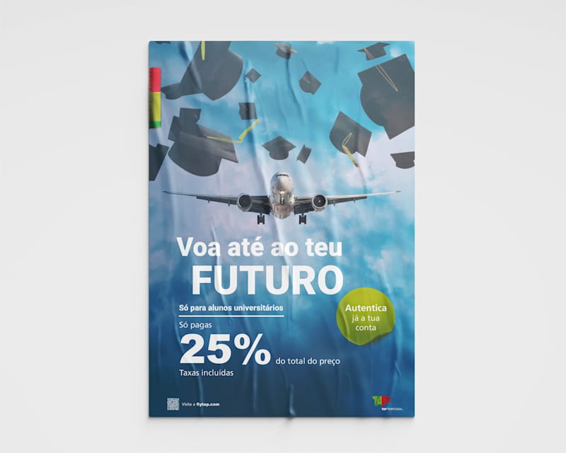 Cover image for TAP AIR PORTUGAL - PROMOTIONAL POSTER